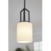 Progress Lighting Goodwin Collection Four-Light Matte Black Modern Farmhouse Hall & Foyer Light (P500411-31M)(Matte Black)