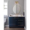 Progress Lighting Hinton Collection 2-Light Clear Seeded Glass Farmhouse Bath Vanity Light Matte Black(Brass)