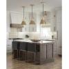 Progress Lighting Hinton Collection One-Light Vintage Brass Modern Farmhouse Pendant (P500383-163)