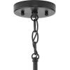 Progress Lighting Hinton Collection One-Light Vintage Brass Modern Farmhouse Pendant (P500384-163)(Matte Black)