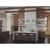 Progress Lighting Hinton Collection One-Light Vintage Brass Modern Farmhouse Pendant (P500385-163)