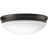 Progress Lighting One-Light 13-1/2″ LED Flush Mount(Polished Chrome)
