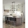 Progress Lighting P400317-31M Goodwin Pendant, 4-Light 240 Total Watts, Matte Black