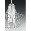 Progress Lighting P5324-121 Finn One-Light. Pendant, Metallic Silver(Metallic Silver)
