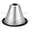 Progress Lighting P806000-031 6″ Recessed Step Baffle Trim Black 6″ Housing (P806N Series)(Black)