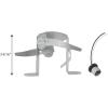 Progress Lighting P8595-01 Accesory Hardware for P8222 to Make it Available for recessed Installation, Unfinished