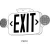 Progress Lighting Progress Commercial PECUE-UR-30-RC LED Exit Sign Combo, White