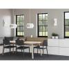Silva Collection One-Light Brushed Bronze White Linen Shade Pendant (P500398-109)(Brushed Nickel)
