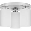 Progress Lighting Cofield Collection 12 in. Three-Light Polished Chrome Transitional Flush Mount (P350238-015)