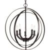Progress Lighting Equinox Collection 5-Light Antique Bronze New Traditional Sphere Pendant Light(Bronze)