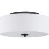 Progress Lighting Inspire LED Collection One-Light LED Flush Mount, Graphite, 6.00×13.00×13.00