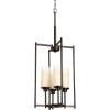 Progress Lighting P3977-20 4-75W Medium Base Foyer, 18″ x 18″ x 44.37″, Antique Bronze(Antique Bronze)