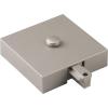 Progress Lighting P8760-09 T-Bar End Feed with Canopy Cover, Brushed Nickel(Brushed Nickel)