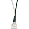 Progress Lighting P9108-28 Accessories Track, 8-Inch Leads, White(White)