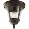 Progress Lighting Westport Collection One-Light 9-1/8” Flush Mount(Bronze)