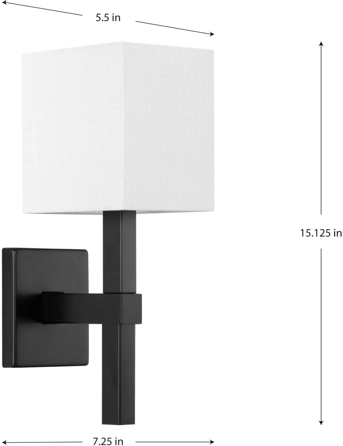 image:imageProgress Lighting P710016020 Metro OneLight Wall Sconce Antique BronzePolished Chrome