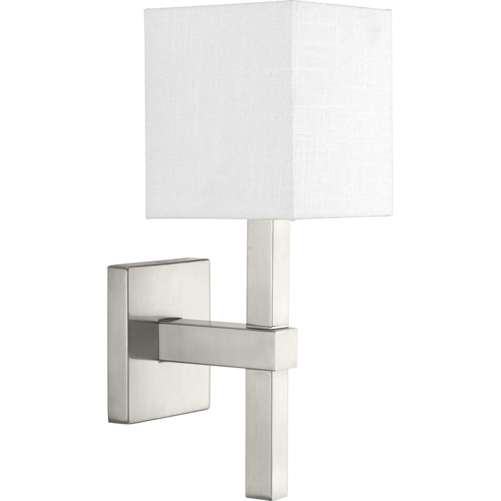 image:imageProgress Lighting P710016020 Metro OneLight Wall Sconce Antique BronzeBrushed Nickel