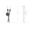 Astra Collection Wall Bracket(Antique Bronze)