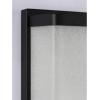 Progress Lighting 1-Light Linen Glass Wall Sconce, Indoor, P710072-009, Brushed Nickel(Black)