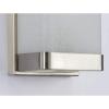 Progress Lighting 1-Light Linen Glass Wall Sconce, Indoor, P710072-009, Brushed Nickel(Nickel)