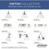 Progress Lighting Hinton Collection Black Swing Arm Wall Light, 9.63×8.00×8.00(Nickel)