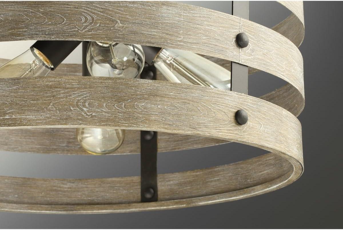 image:imageProgress Lighting P350049143 Gulliver ThreeLight SemiFlush Convertible Graphite finish 1350x1700x1700Graphite finish