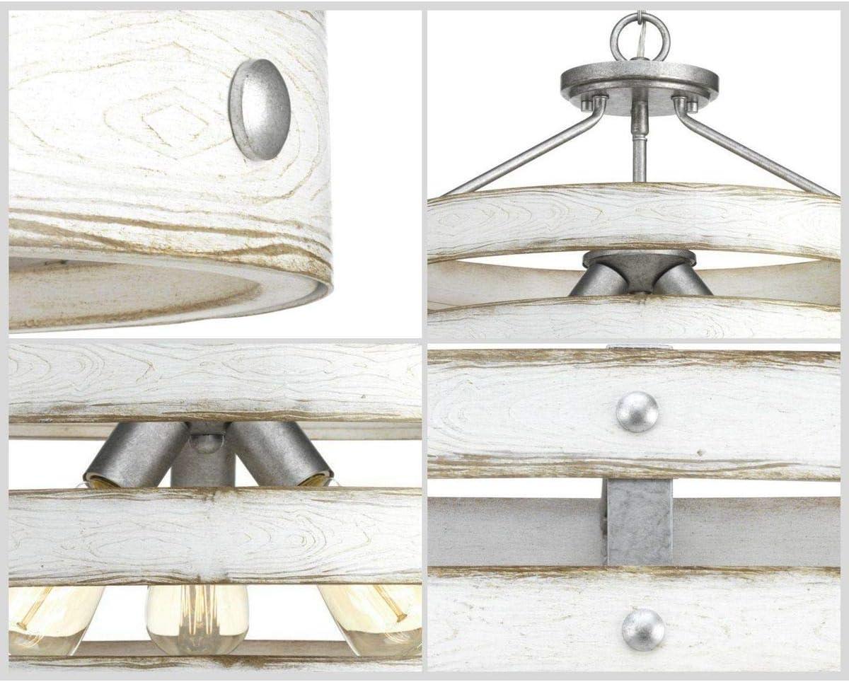 image:imageProgress Lighting P350049143 Gulliver ThreeLight SemiFlush Convertible Graphite finish 1350x1700x1700Gray