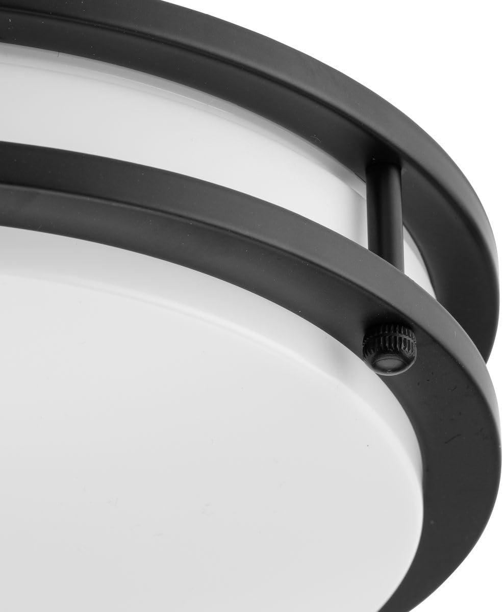 image:imageProgress Lighting Abide Collection 5CCT Integrated LED Matte Black Contemporary 1024 Small Flush Mount Light
