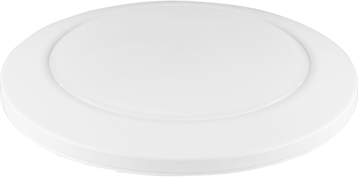 image:imageProgress Lighting Fairway 7 in Steel Satin White Surface Mount LED Light 1000 Lumen