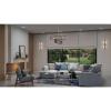 Progress Lighting Fairway 7 in. Steel Satin White Surface Mount LED Light 1000 Lumen