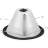Progress Lighting P806006-028 6″ Recessed Step Baffle Trim Satin White 6″ Shallow Housing (P806S Series)