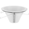Progress Lighting P806006-028 6″ Recessed Step Baffle Trim Satin White 6″ Shallow Housing (P806S Series)