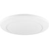Progress Lighting Fairway 7 in. Steel Satin White Surface Mount LED Light 1000 Lumen