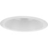 Progress Lighting P806006-028 6″ Recessed Step Baffle Trim Satin White 6″ Shallow Housing (P806S Series)