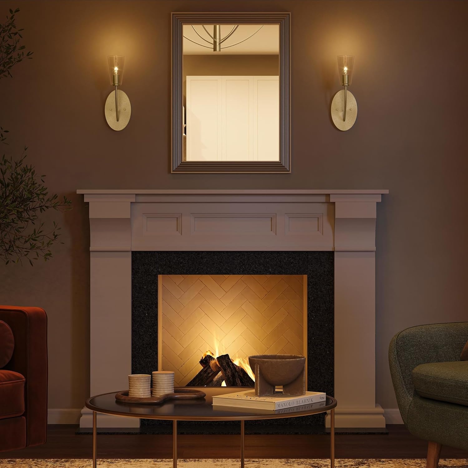 image:imageProgress Lighting Jheni 5 Inch 1Light Wall Sconce Transitional Wall Light Brushed Gold with Clear Glass Shade 14 in H x 5 in W x 7 in D P710154191