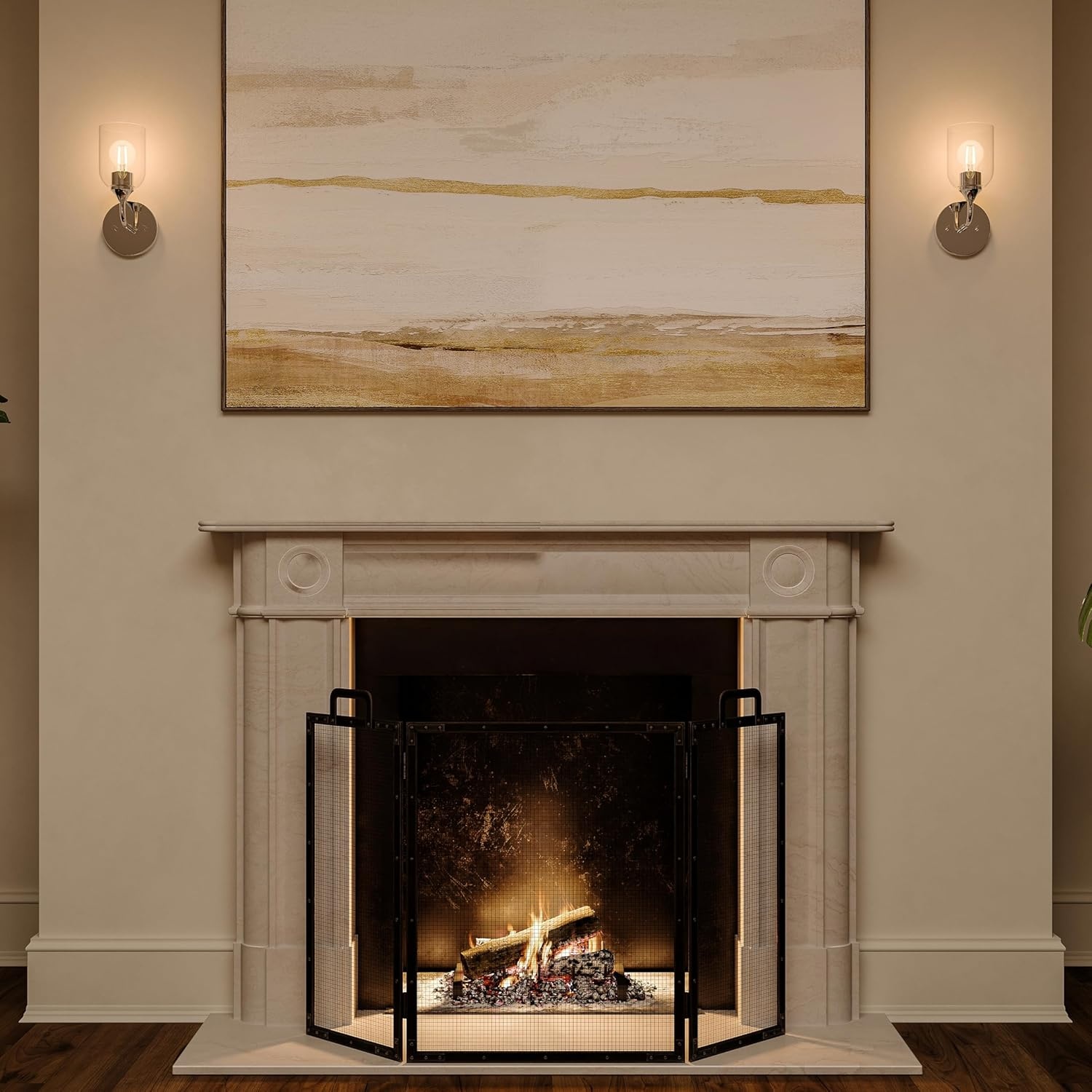 image:imageProgress Lighting Ilia 1Light Wall Sconce Transitional Wall Sconce Chrome with Clear Glass Shade 11 in H x 5 in W x 6 in Dia P710155015
