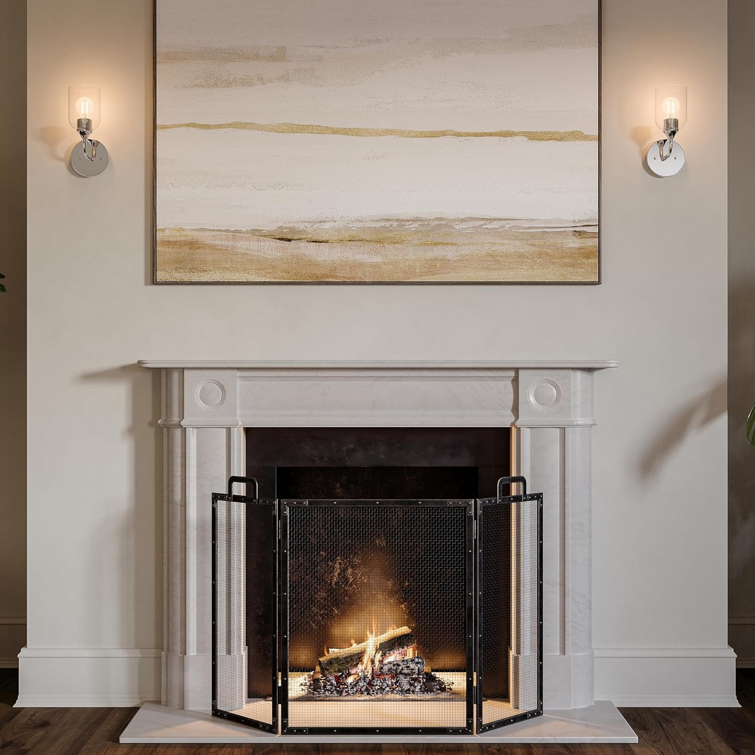 image:imageProgress Lighting Ilia 1Light Wall Sconce Transitional Wall Sconce Chrome with Clear Glass Shade 11 in H x 5 in W x 6 in Dia P710155015