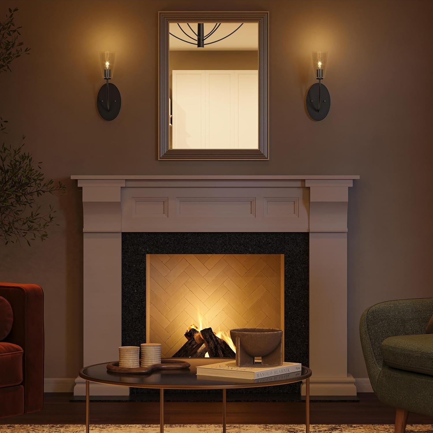 image:imageProgress Lighting Jheni 5 Inch 1Light Wall Sconce Transitional Wall Light Matte Black with Clear Glass Shade 14 in H x 5 in W x 7 in D P71015431M