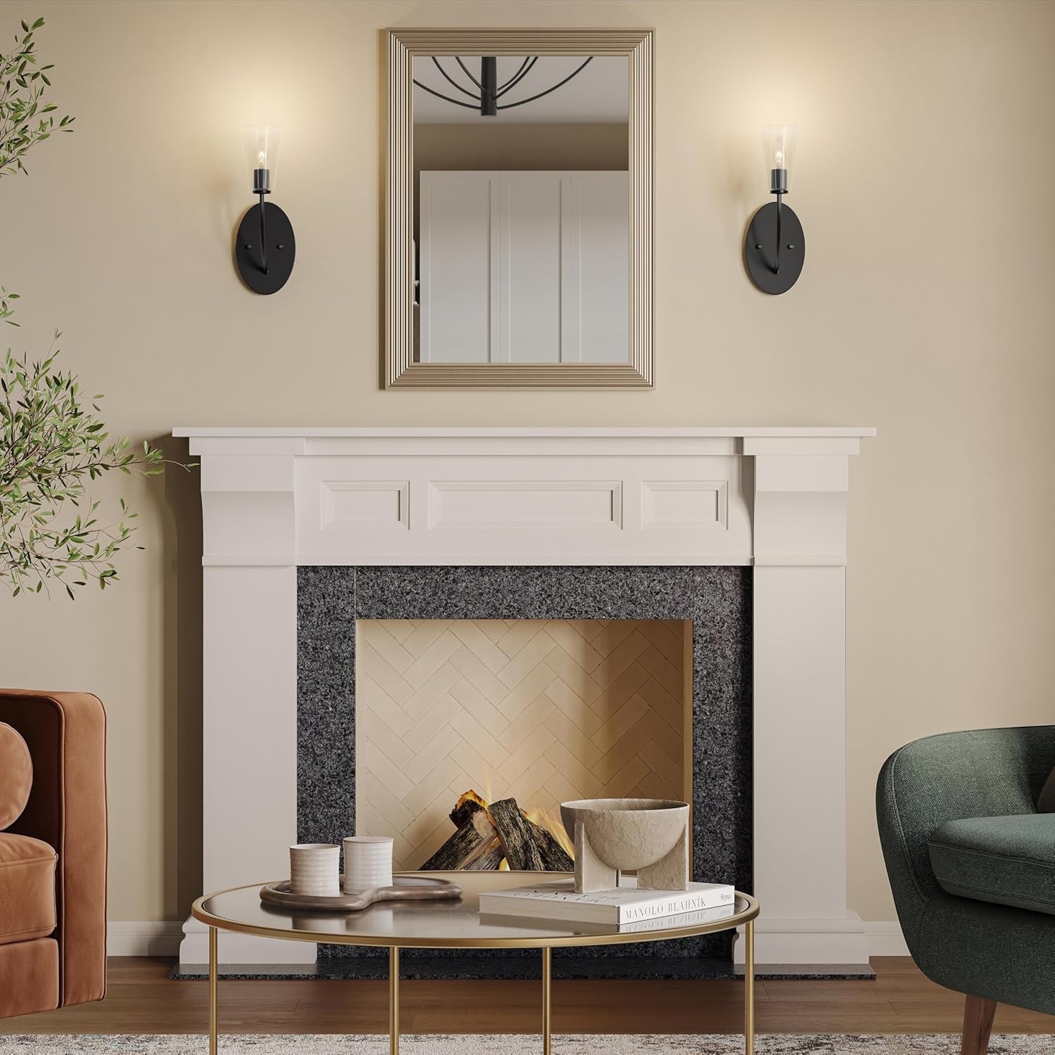 image:imageProgress Lighting Jheni 5 Inch 1Light Wall Sconce Transitional Wall Light Matte Black with Clear Glass Shade 14 in H x 5 in W x 7 in D P71015431M