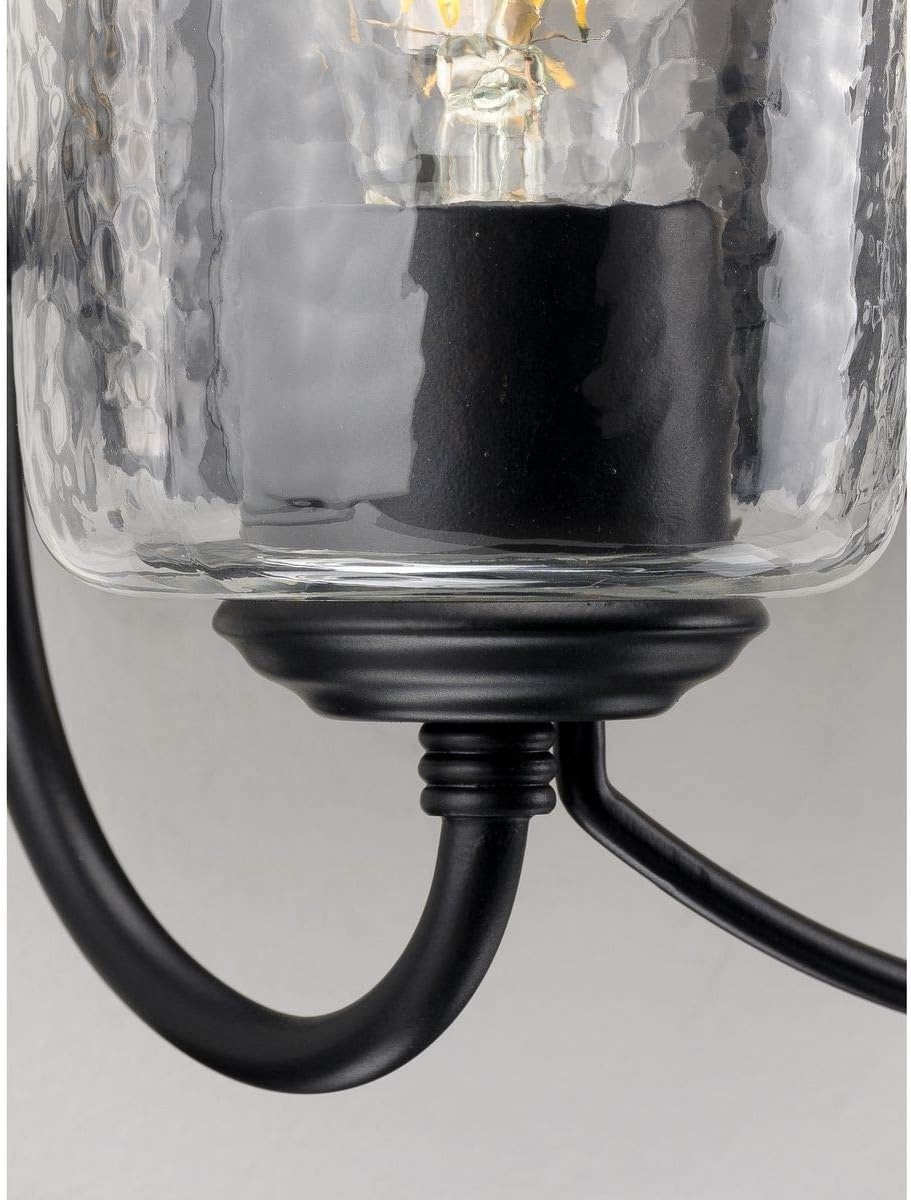 image:imageProgress Lighting Bowman Collection Black TwoLight BathBlack