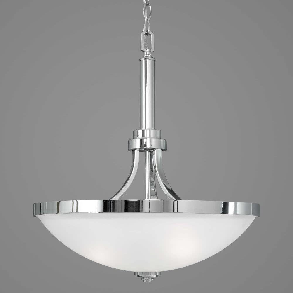 image:imageProgress Lighting P500054015 Topsail ThreeLight Inverted Pendant Polished ChromeBronze