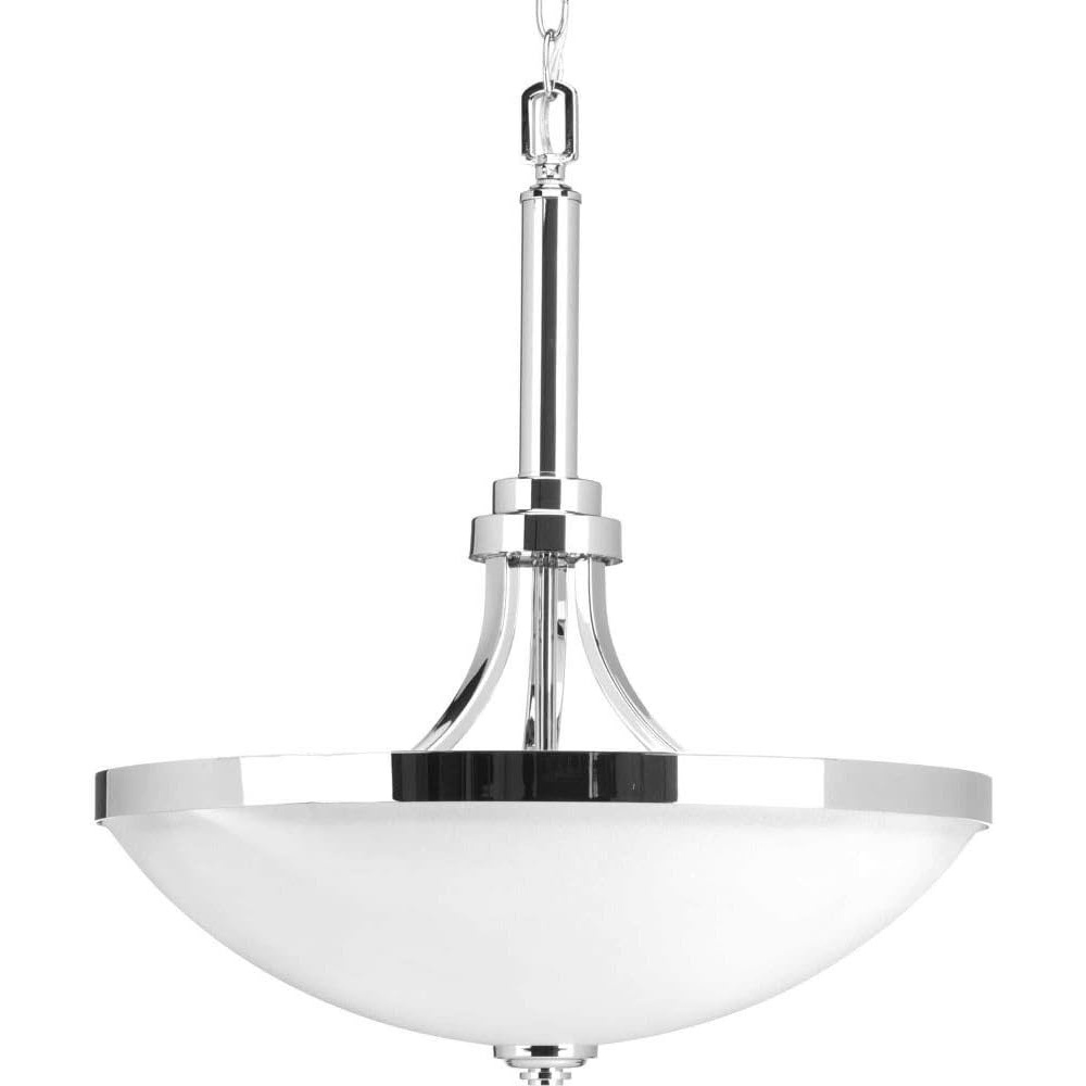 image:imageProgress Lighting P500054015 Topsail ThreeLight Inverted Pendant Polished ChromeChrome